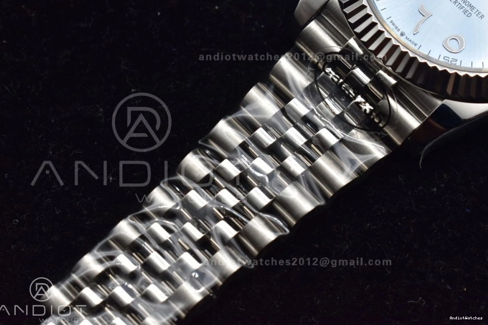 Edition Blue Marker Bracelet Dial 126334 Arabic Best 904L 41 Jubilee SA Classic 1:1 Steel DIWF on 640 Ice DateJust 0401